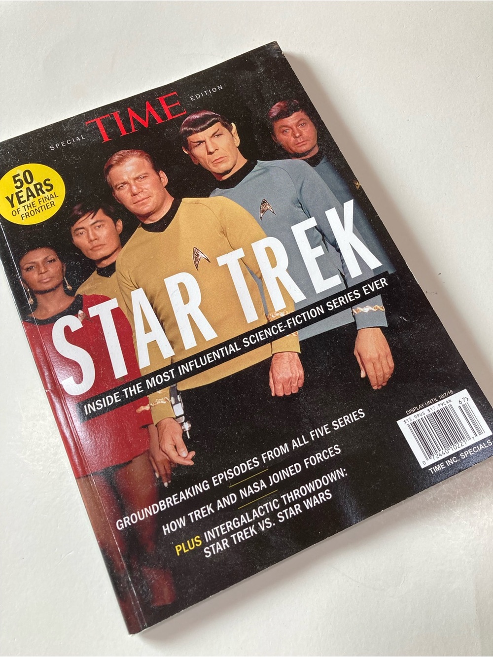 TIME Magazine 2016 Special Edition Star Trek 50 Years Of The Final Frontier Sci